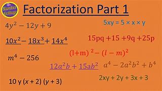 Image result for factorization