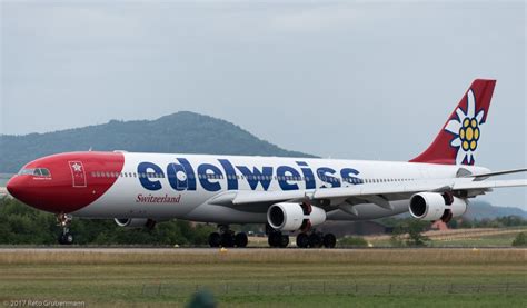 edelweiss / Airbus A343-313 / HB-JMG | Grubenmann AI