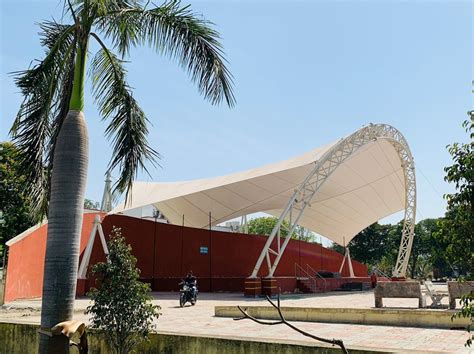 Tensile Structure at VNSGU Amphitheater | SBDW India