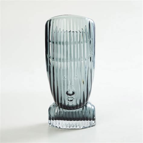 Buy Brian Ash Glass Face Vase from Home Centre at just INR 1599.0