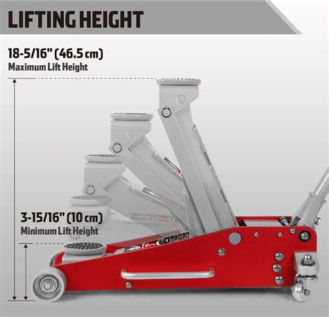 Buy Jack Boss 3 ton Hydraulic Aluminum car Floor Jack,6600 lbs Capacity ...