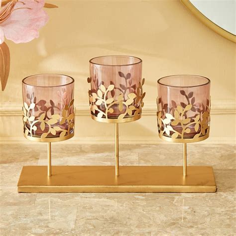 Buy Wables Iris Metal and Glass Multi Votive Holder from Home Centre at ...