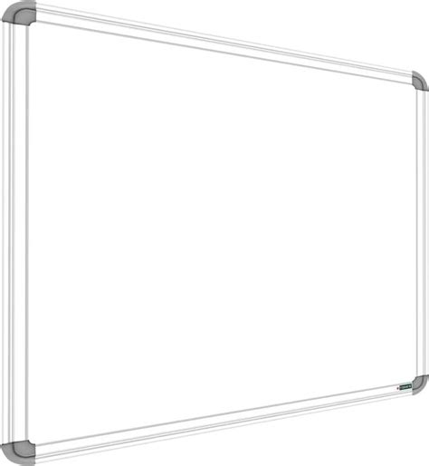 SHELFKING Non-Magnetic 2X3 Feet Double Sided Whiteboard & Chalkboard ...