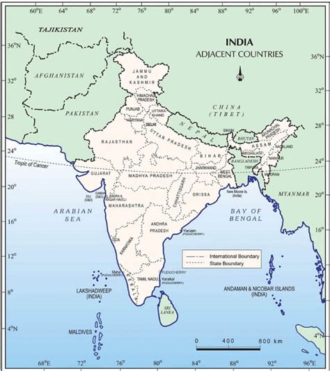 Neighbouring Countries of India - UPSC PDF Download