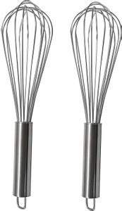 VOLIS Kitchen Utensil Balloon Shape Wire Whisk, Egg Beater, Kitchen ...
