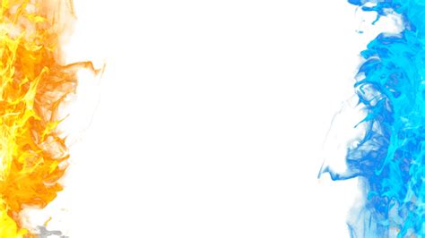 Ice And Fire Blend, Ice And Fire, Blend, Texture PNG Transparent ...
