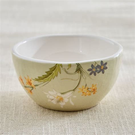 Buy Alora Windflower Ironstone Floral Print Katori - 350ml from Home ...