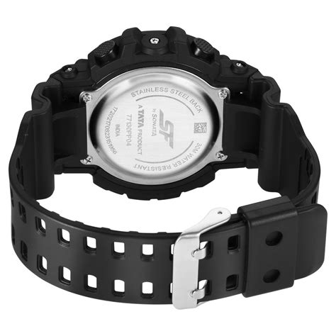 Buy Online SF Sporty Digital Black Dial Polyurethane Strap Watch for ...