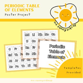 Image result for Element Poster Project Examples