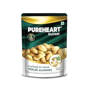 Pureheart Nutreat Crunchy Flavoured Peeled Almonds – Flavours of Venice ...