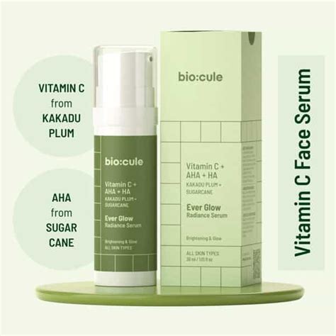 Buy BIOCULE EVER GLOW RADIANCE VITAMIN C FACE SERUM AHA FROM KAKADU ...