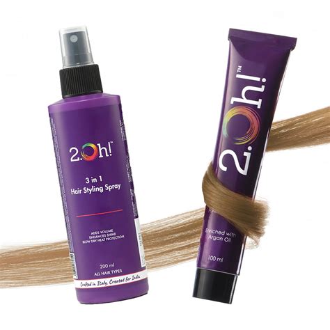 Toffee Style Combo : Hair Styling Spray + Semi Permanent Hair Color – 2.Oh!