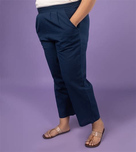 Plus Size Pant | 2XL - 8XL | 100% Cotton | Indigo – Sizeupp
