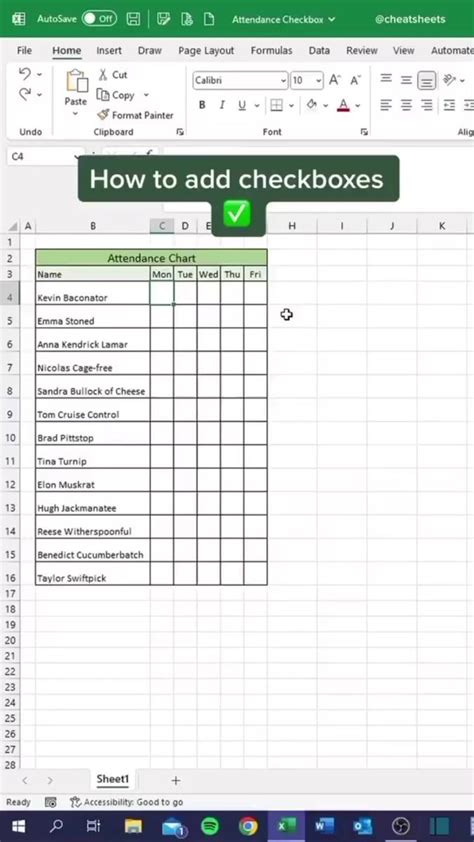 Image result for Excel Form with Checkboxes Numeric Value