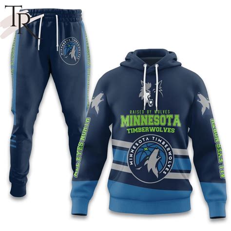 Raised By Wolves Minnesota Timberwolves Hoodie, Longpants - Torunstyle