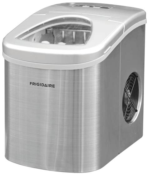 26-lb Compact Countertop Ice Maker – Stainless Steel Stainless Steel ...