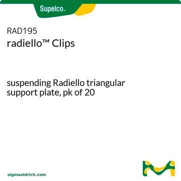 radiello™ Clips suspending Radiello triangular support plate, pk of 20 ...