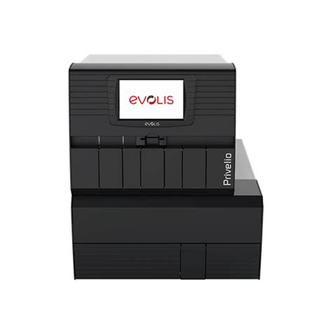 Evolis Privelio XT : Embossed Bank Cards Instant Printing