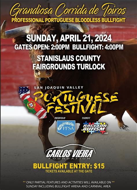 San Joaquin Valley Portuguese Festival Bullfight, Stanislaus County ...