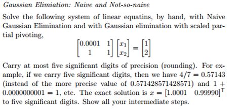 Image result for Solve Linear Equation Using Gaussian Elimiation Method