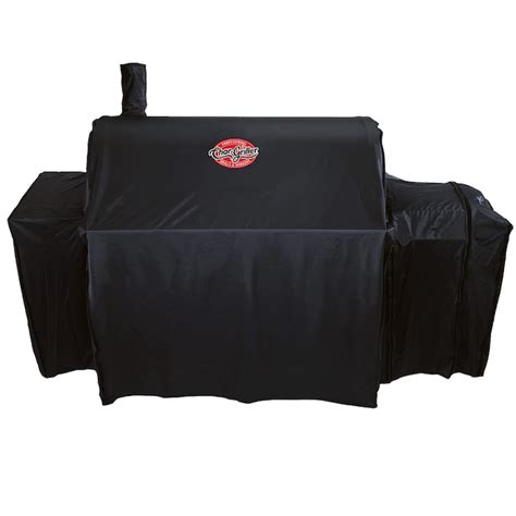 Char-Griller Outlaw 48-in W x 51-in H Black Charcoal Grill Cover 3737 ...