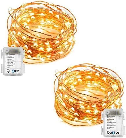 Buy Quace 3 Meters 30 Led Warm White Battery(Not Included) Operated ...
