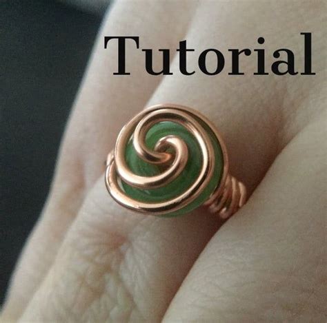 Easy Wire Ring Tutorial 的图像结果