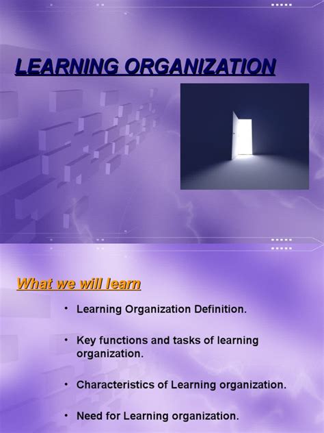 Image result for Key Features of the Learning Organization