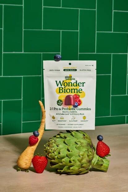 Gut Health-Supporting Gummies : WonderBiome Gummy