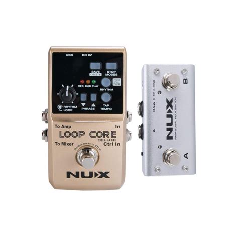 Nux Loop Core Deluxe Looper Bundle – Stompbox.in