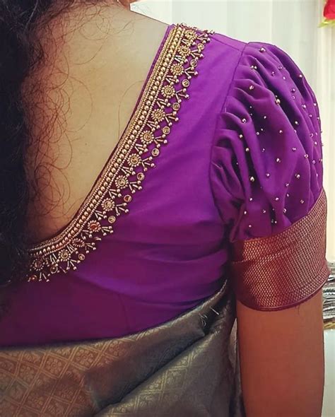 Simple aariwork design – Artofit