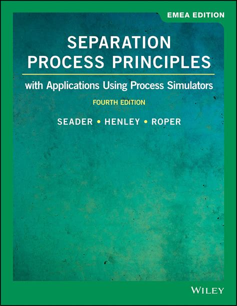 Separation Process Principles 的图像结果