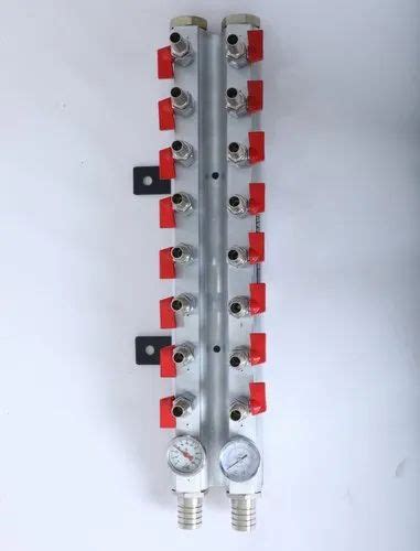 Aluminium Water Manifold - 8 In Out Aluminium Water Manifold ...