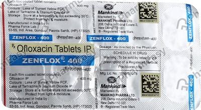 Zenflox 400 MG Tablet (10): Uses, Side Effects, Price & Dosage | PharmEasy