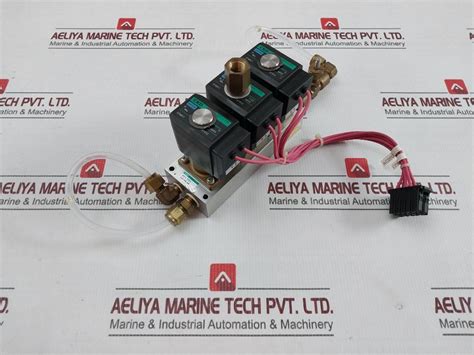 Fanuc A04B-0818-d400 Ckd Solenoid Valve Manifold Assy 200V 50/60Hz ...