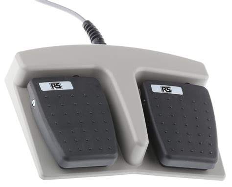 RS PRO | RS PRO General Purpose Momentary Foot Switch - Thermoplastic ...