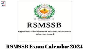 TNPSC Annual Planner 2024 Out, Revised Exam Calendar PDF
