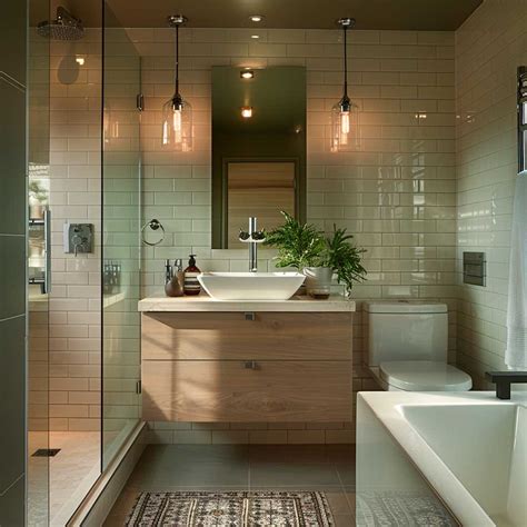17+ Urban Small Bathroom Renovation Ideas for City Living