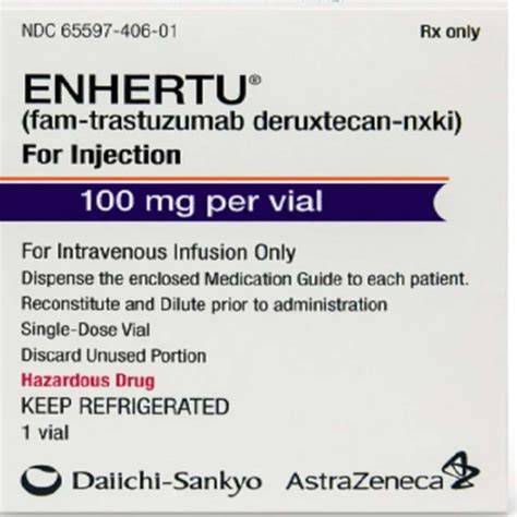 Enhertu 100 MG Injection (1): Uses, Side Effects, Price & Dosage ...