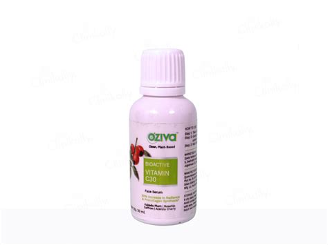Buy OZiva Bioactive Vitamin C30 Face Serum Online | Clinikally