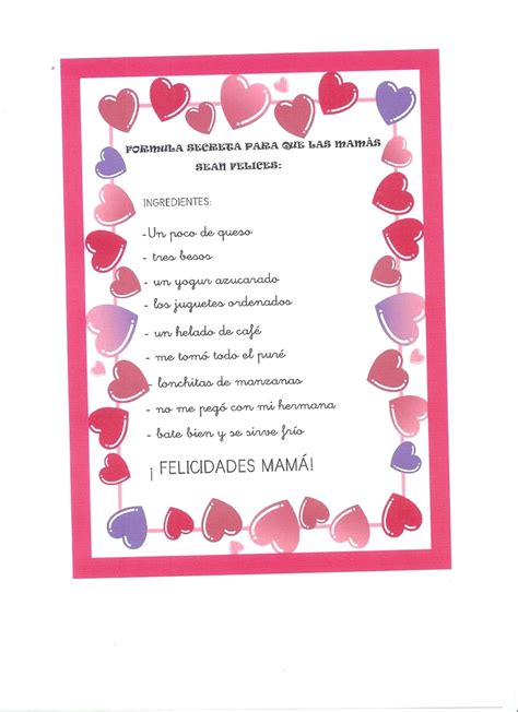 Poemas Cortos Para Mi Mama