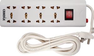 CANDLE KING P.S. 8 Socket Extension Boards Price in India - Buy CANDLE ...