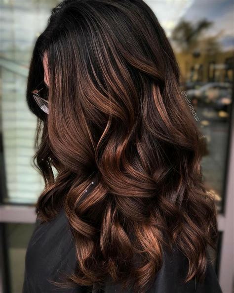 fall hair color brunette