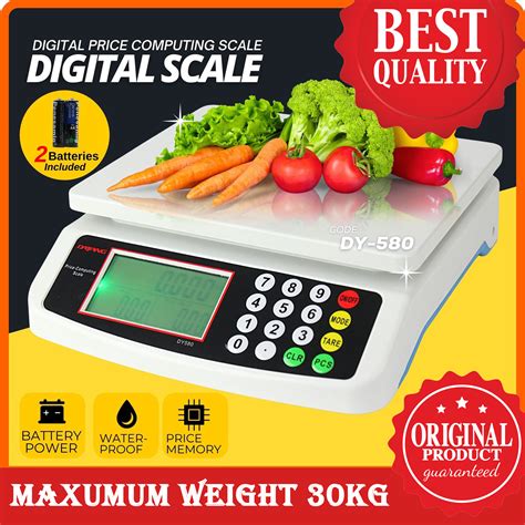 30kg Original Digital Electronic Price Computing Scale DY580 / DT580 ...