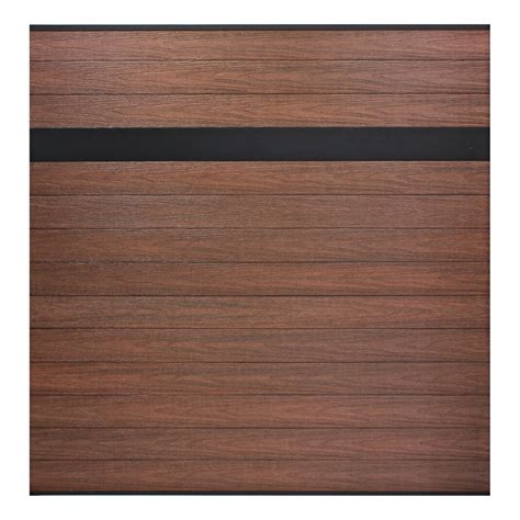 EUROFENCE, Estate Style Topper, Black, Privacy Fence - 835M48|EF 01402 ...