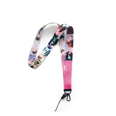 BTS Persona Lanyard Keychains Holder Gifts for Army (Persona)-with ...