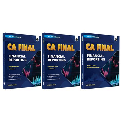 Buy PW CA Final Financial Reporting - Question Bank Volume 1 & 2 and ...