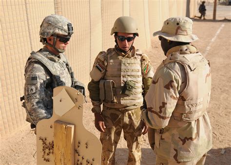 Infantry Soldiers share marksmanship knowledge with Iraqi soldiers ...
