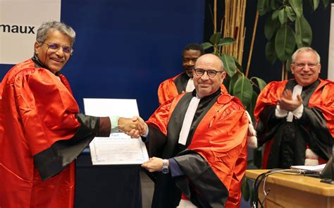 Prof. Sabu Thomas Receives Honorary Doctorate from IMT - MG University ...
