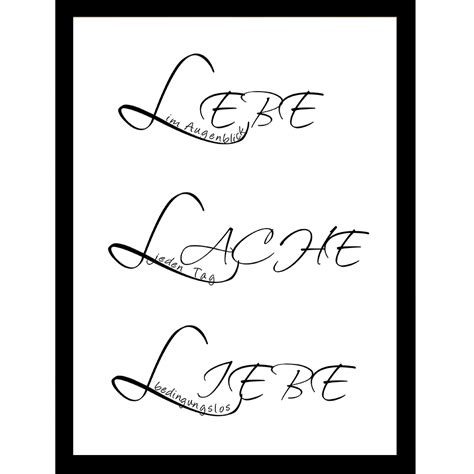 Lebe Lache Liebe - Erinnere Dich